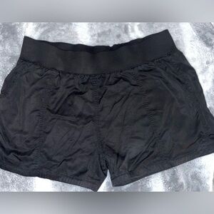 Women's XL Black Tencel Shorts